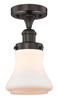 Innovations - 616-1F-OB-G191 - One Light Semi-Flush Mount - Edison - Oil Rubbed Bronze