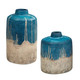 Uttermost - 17151 - Vases Set/2 - Coastal Cascade - Blue