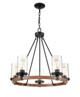 Taos Five Light Chandelier (3825-MB/WG)