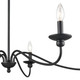 Delvona Six Light Chandelier (4386-MB)