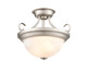 Two Light Semi-Flush Mount (4771-SN)