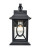 Millennium - 85101-PBK - One Light Outdoor Lantern - Allbert - Powder Coated Black