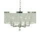 Framburg - 2276 PS - Five Light Chandelier - Princessa - Polished Silver