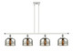 Innovations - 916-4I-WPC-G78-LED - LED Island Pendant - Ballston Urban - White Polished Chrome