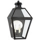 Visual Comfort Signature - CHO 2375BC-CG - Three Light Wall Lantern - Stratford - Blackened Copper