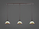 Toltec Lighting - 36-BRZ-9375 - Three Light Mini Pendant - Any - Bronze