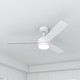Trestwyn 52" Ceiling Fan (1100LED-MWW-MWW)