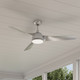 Hammerlin 60" Ceiling Fan (1113LED-BP-BP)