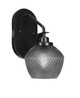 Toltec Lighting - 2611-MB-4622 - One Light Wall Sconce - Odyssey - Matte Black