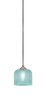 Toltec Lighting - 560-GP-4615 - One Light Mini Pendant - Zilo - Graphite