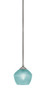 Toltec Lighting - 560-GP-4625 - One Light Mini Pendant - Zilo - Graphite