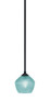 Toltec Lighting - 560-MB-4625 - One Light Mini Pendant - Zilo - Matte Black