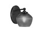 Toltec Lighting - 5911-MB-4622 - One Light Wall Sconce - Capri - Matte Black