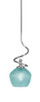 Toltec Lighting - 901-BN-4625 - One Light Mini Pendant - Capri - Brushed Nickel