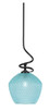 Toltec Lighting - 901-MB-4925 - One Light Mini Pendant - Capri - Matte Black