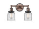 Innovations - 208BP-ACBK-G52 - Two Light Bath Vanity - Franklin Restoration - Antique Copper
