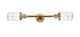 Innovations - 208L-BB-G314 - Two Light Bath Vanity - Franklin Restoration - Brushed Brass