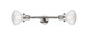 Innovations - 208L-PN-G322 - Two Light Bath Vanity - Franklin Restoration - Polished Nickel