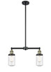 Innovations - 209-BAB-G314-LED - LED Island Pendant - Franklin Restoration - Black Antique Brass