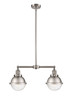 Innovations - 209-SN-HFS-64-SN-LED - LED Island Pendant - Franklin Restoration - Brushed Satin Nickel