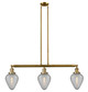 Innovations - 213-BB-G165-LED - LED Island Pendant - Franklin Restoration - Brushed Brass