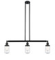 Innovations - 213-BK-G314-LED - LED Island Pendant - Franklin Restoration - Matte Black