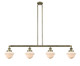 Innovations - 214-AB-G531-LED - LED Island Pendant - Franklin Restoration - Antique Brass