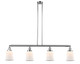 Innovations - 214-PC-G181 - Four Light Island Pendant - Franklin Restoration - Polished Chrome