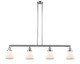 Innovations - 214-PC-G191 - Four Light Island Pendant - Franklin Restoration - Polished Chrome