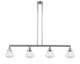Innovations - 214-PC-G324 - Four Light Island Pendant - Franklin Restoration - Polished Chrome