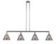 Innovations - 214-PC-G43 - Four Light Island Pendant - Franklin Restoration - Polished Chrome