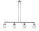 Innovations - 214-PC-G52 - Four Light Island Pendant - Franklin Restoration - Polished Chrome