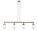 Innovations - 214-PN-G314-LED - LED Island Pendant - Franklin Restoration - Polished Nickel