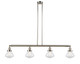 Innovations - 214-PN-G324-LED - LED Island Pendant - Franklin Restoration - Polished Nickel