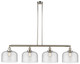 Innovations - 214-PN-G74-L-LED - LED Island Pendant - Franklin Restoration - Polished Nickel