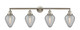 Innovations - 215-SN-G165 - Four Light Bath Vanity - Franklin Restoration - Brushed Satin Nickel