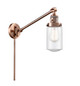 Innovations - 237-AC-G314-LED - LED Swing Arm Lamp - Franklin Restoration - Antique Copper