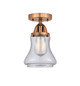 Innovations - 288-1C-AC-G194 - One Light Semi-Flush Mount - Nouveau 2 - Antique Copper