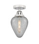 Innovations - 288-1C-PC-G165 - One Light Semi-Flush Mount - Nouveau 2 - Polished Chrome