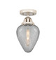 Innovations - 288-1C-PN-G165 - One Light Semi-Flush Mount - Nouveau 2 - Polished Nickel