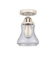 Innovations - 288-1C-PN-G194-LED - LED Semi-Flush Mount - Nouveau 2 - Polished Nickel