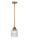 Innovations - 288-1S-BB-G302-LED - LED Mini Pendant - Nouveau 2 - Brushed Brass