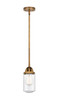 Innovations - 288-1S-BB-G314 - One Light Mini Pendant - Nouveau 2 - Brushed Brass