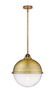 Innovations - 288-1S-BB-HFS-124-BB - One Light Pendant - Nouveau 2 - Brushed Brass