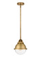 Innovations - 288-1S-BB-HFS-62-BB-LED - LED Mini Pendant - Nouveau 2 - Brushed Brass