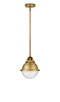 Innovations - 288-1S-BB-HFS-64-BB - One Light Mini Pendant - Nouveau 2 - Brushed Brass