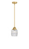 Innovations - 288-1S-SG-G302-LED - LED Mini Pendant - Nouveau 2 - Satin Gold