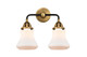 Innovations - 288-2W-BAB-G191 - Two Light Bath Vanity - Nouveau 2 - Black Antique Brass
