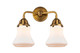 Innovations - 288-2W-BB-G191-LED - LED Bath Vanity - Nouveau 2 - Brushed Brass