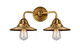 Innovations - 288-2W-BB-M4-BB - Two Light Bath Vanity - Nouveau 2 - Brushed Brass